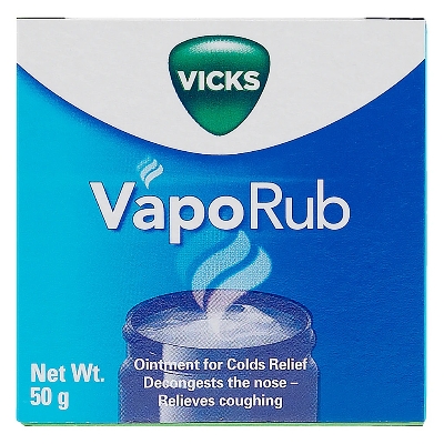 Picture of 50 gm Health care VICKS VapoRub International Germany product used for male/female