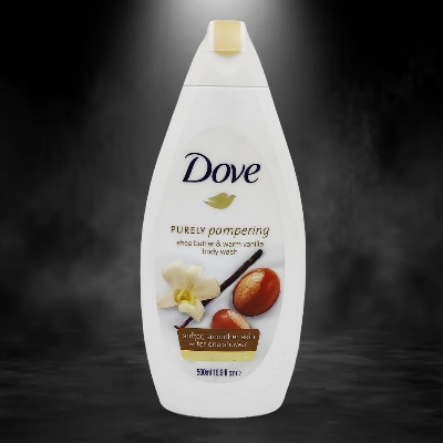 Picture of 500 ml Dove purely pampering shower gel body wash International NETHERLANDS product used for male/ female