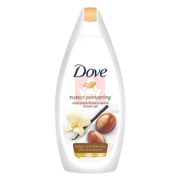 Picture of 500 ml Dove purely pampering shower gel body wash International NETHERLANDS product used for male/ female