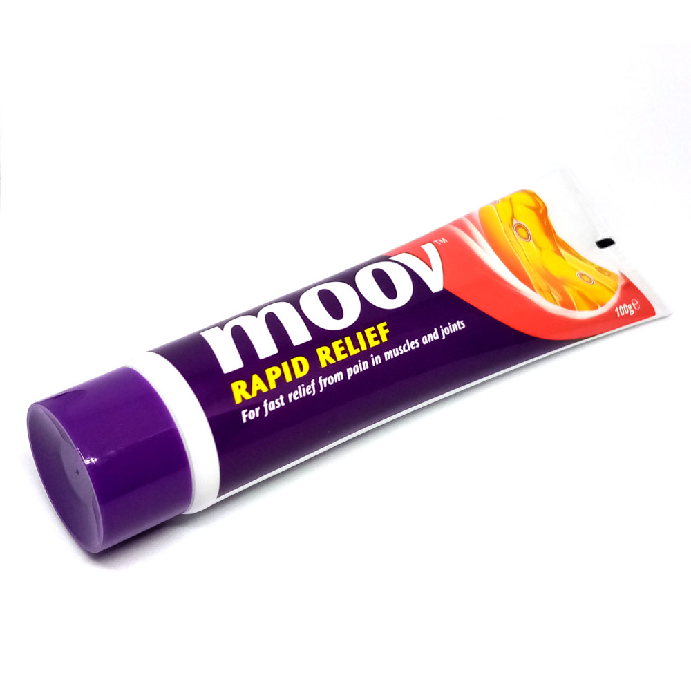 Picture of 100 gm Moov rapid relief for fast relief from pain in muscles and joints Indian product 