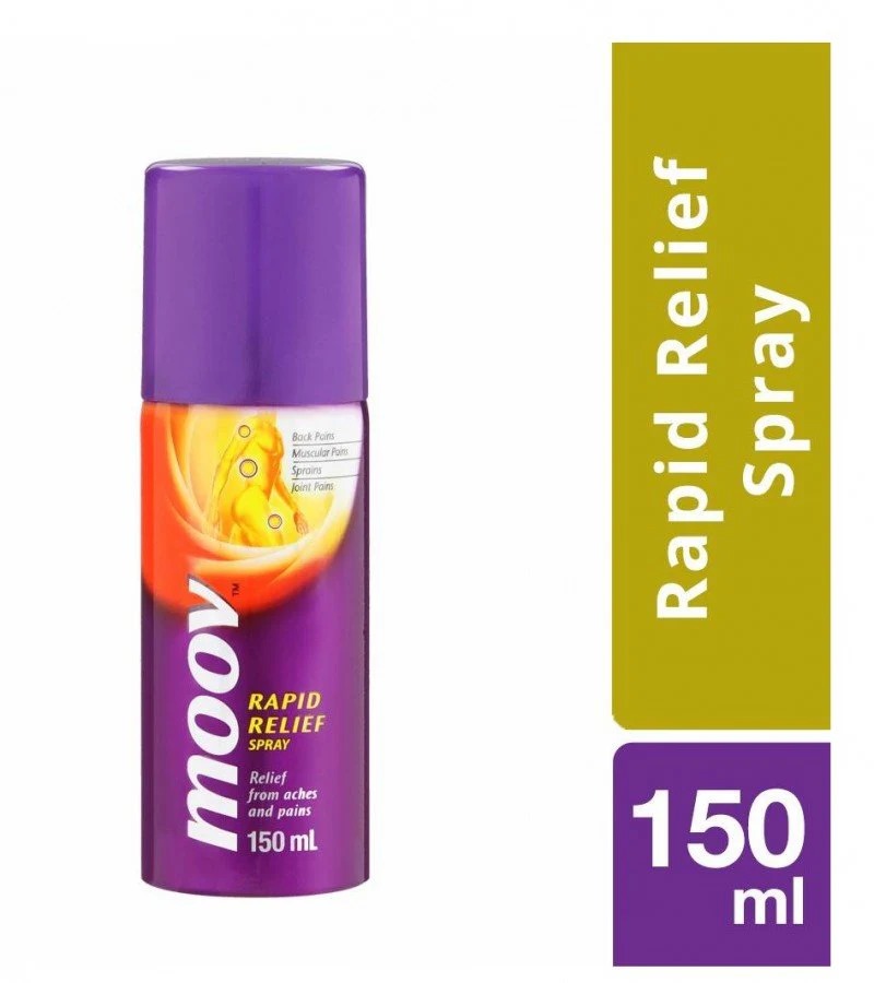 Picture of 150 ml Moov rapid relief Spary for fast relief from pain in muscles and joints International UAE product