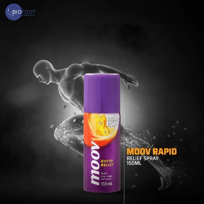 Picture of 150 ml Moov rapid relief Spary for fast relief from pain in muscles and joints International UAE product