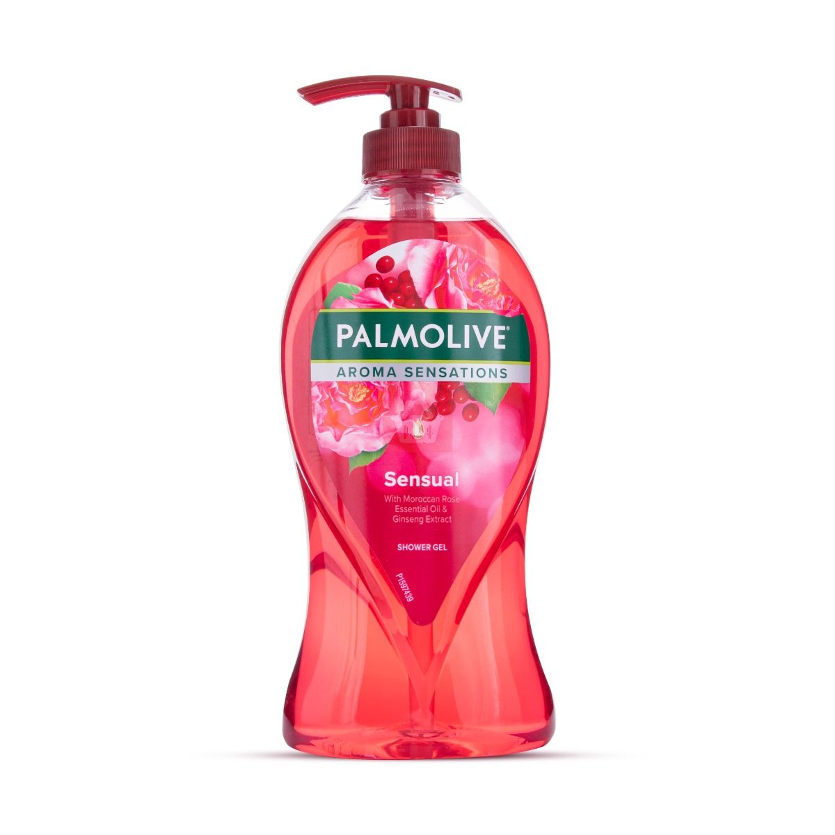 Picture of 750 ml Palmolive Aroma Sensation Sensual Red color Shower Gel International Thailand product used for male/female