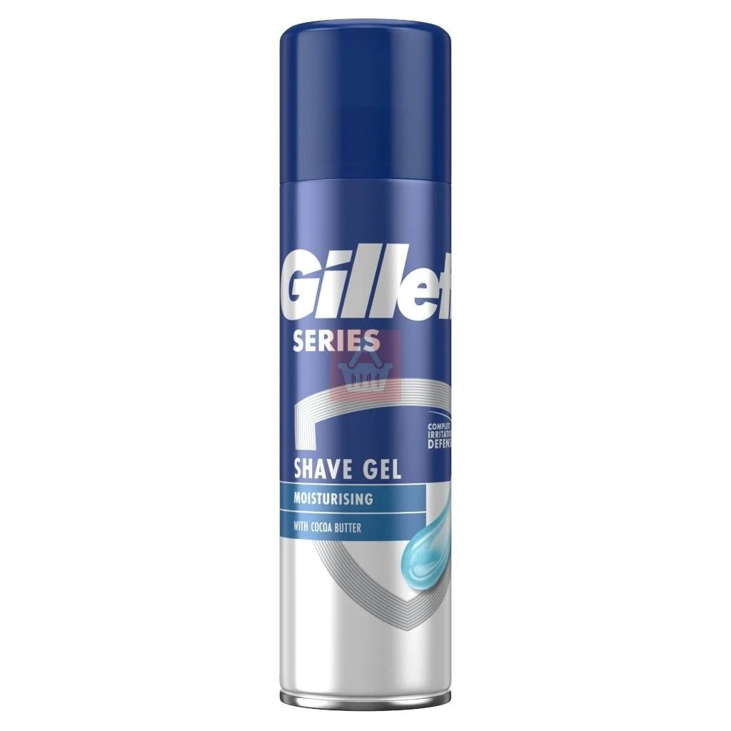 Picture of 200 ml Gillette Moisturising with cocoa butter Shaving Gel International Colombia product