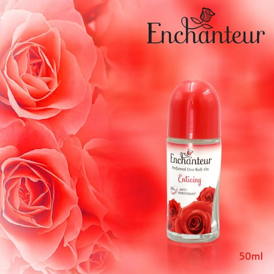Picture of 50 ml Enchanteur Enticning deodorant roll on International Malaysian Product for male / female