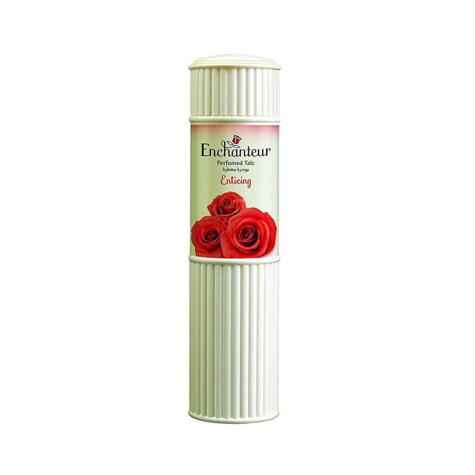 Picture of 125 gm Enchanteur Enticing Talcum Powder International Malaysian product used for male/female