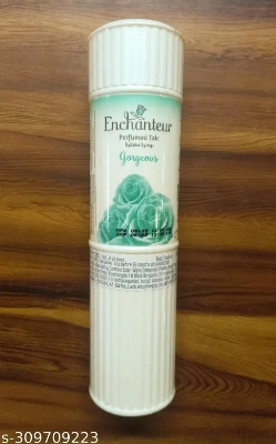 Picture of 250 gm Enchanteur Gorgeous Talcum Powder International Malaysian product used for male/female