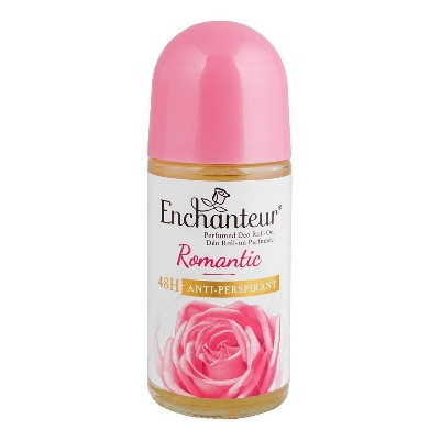 Picture of 50 ml Enchanteur Romantic deodorant roll on International Malaysian Product for male / female