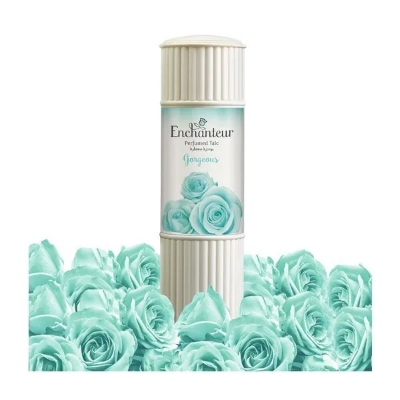 Picture of 125 gm Enchanteur Gorgeous Talcum Powder International Malaysian product used for male/female