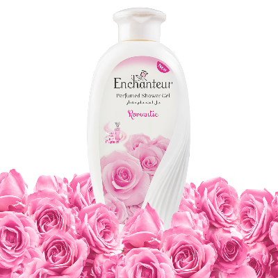 Picture of 250 ml Enchanteur Romantic shower gel International Vietnam product used for male female
