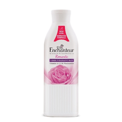 Picture of 250 ml Enchanteur Romantic BODY LOTION International Malaysia product used for male/female