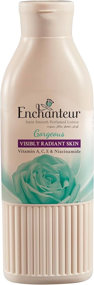 Picture of 250 ml Enchanteur Gorgeous BODY LOTION International Malaysia product used for male/female