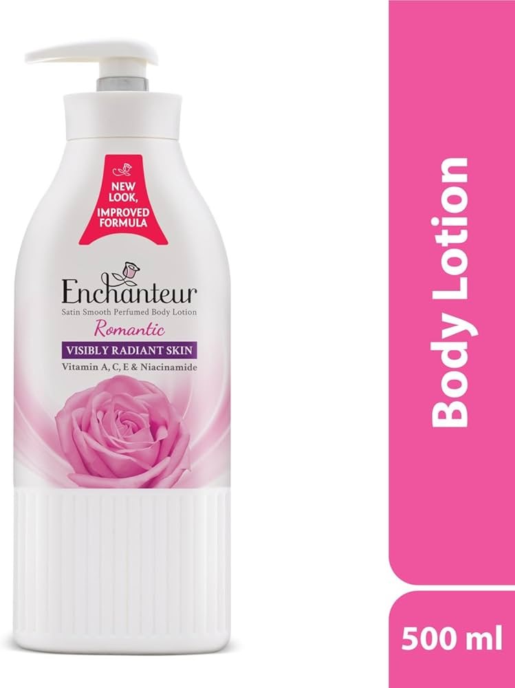 Picture of 500 ml Enchanteur Romantic BODY LOTION International Malaysian product used for male/female