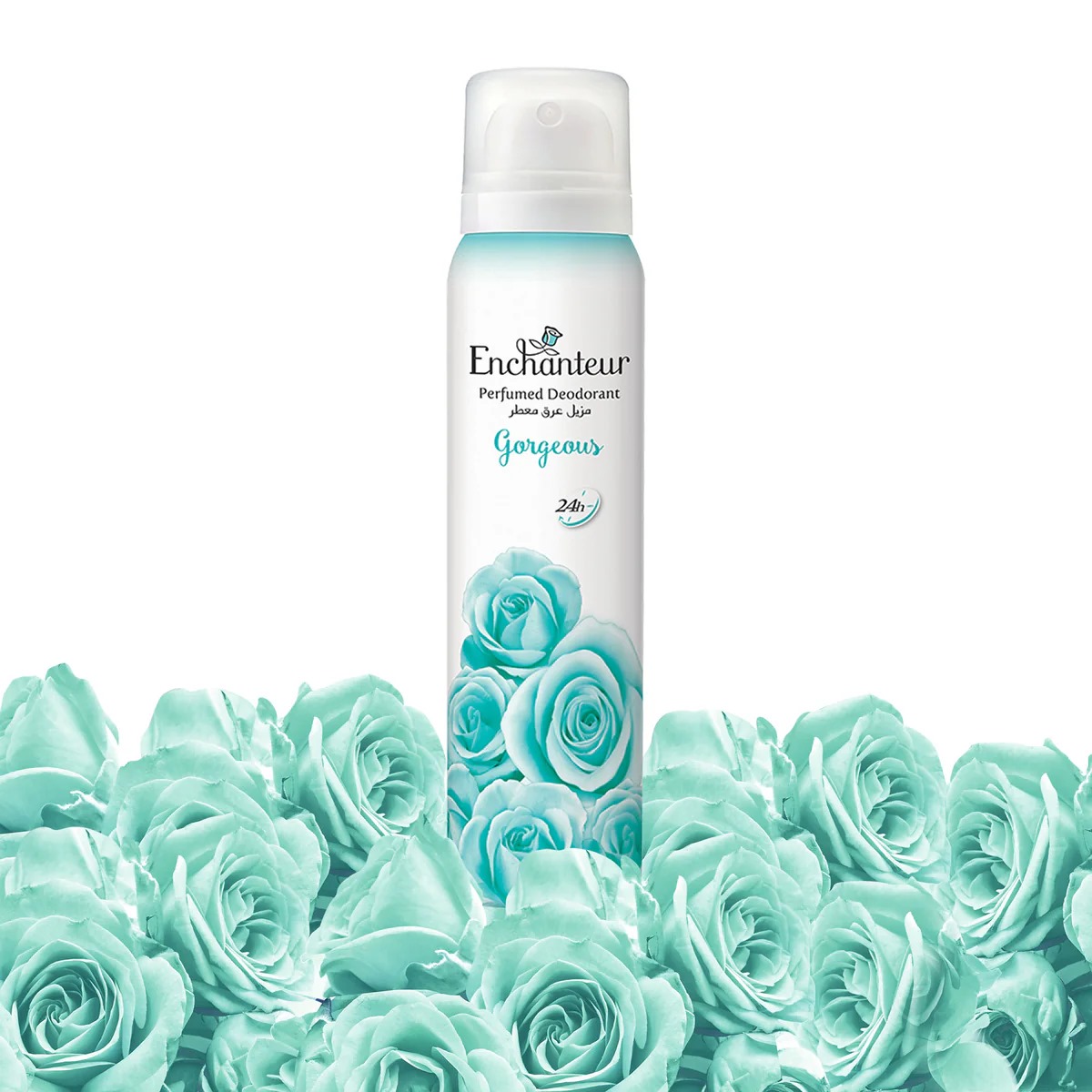 Picture of 150 ml Enchanteur Gorgeous Body Spray International Malaysian product used for female