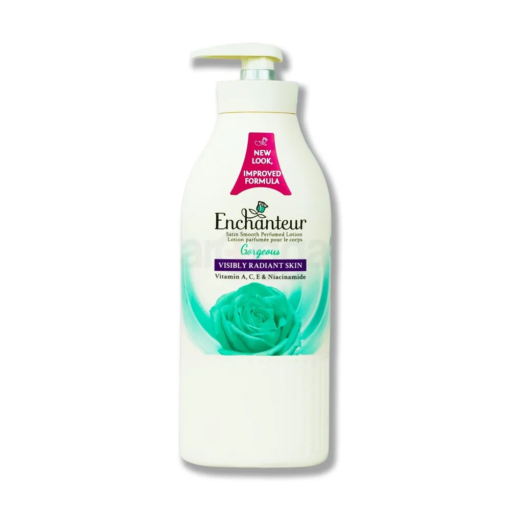 Picture of 500 ml Enchanteur Gorgeous BODY LOTION International Malaysian product used for male/female