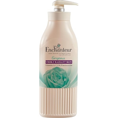 Picture of 500 ml Enchanteur Gorgeous BODY LOTION International Malaysian product used for male/female