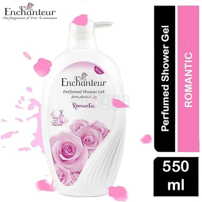 Picture of 550 ml Enchanteur Romantic Shower gel International Malaysian product used for Male/ female