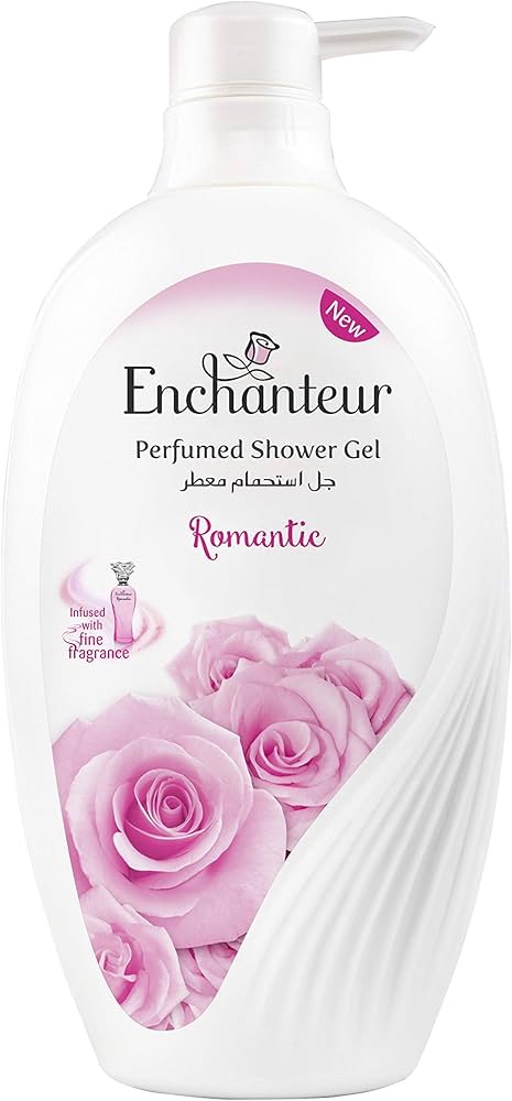 Picture of 550 ml Enchanteur Romantic Shower gel International Malaysian product used for Male/ female