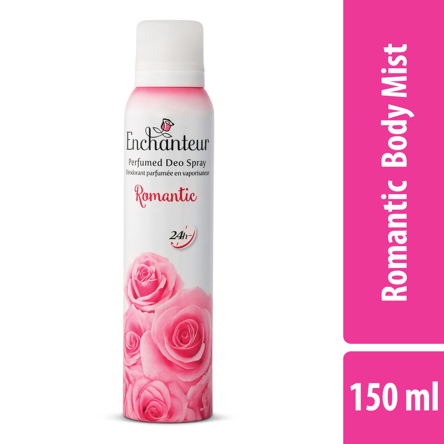 Picture of 150 ml Enchanteur Romantic Body Spray International Malaysian product used for female