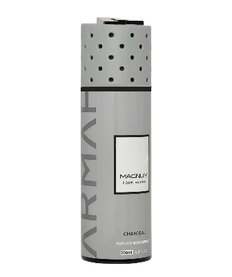 Picture of 200 ml Personal care body spray Armaf MAGNUM pure femme Charcoal International UAE product used for female