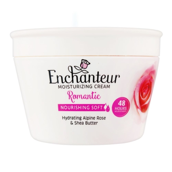 Picture of 100 ml Enchanteur Romantic Moisturizers cream International Malaysian product used for male/female