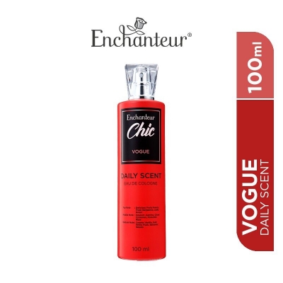 Picture of 100 ml Enchanteur Chic Vogue Body perfume International Malaysian product used for female
