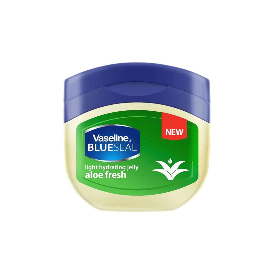 Picture of 50 ml Vaseline Blueseal Aloe fresh light hydrating jelly International south African product used for male / female