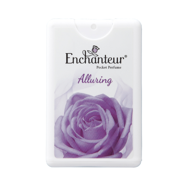Picture of 18 ml Enchanteur Alluring Pocket perfume International Malaysian product Used for female