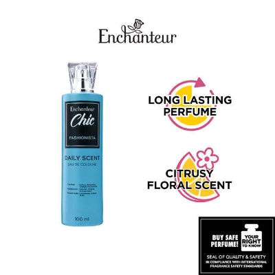 Picture of 100 ml Enchanteur Chic Fashionista Body perfume International Malaysian product used for female