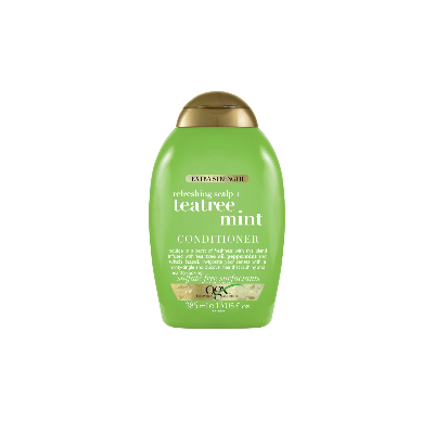 Picture of 385 ml OGX refreshing scalp + Teatree Mint conditioner International Germany product used for male/ female