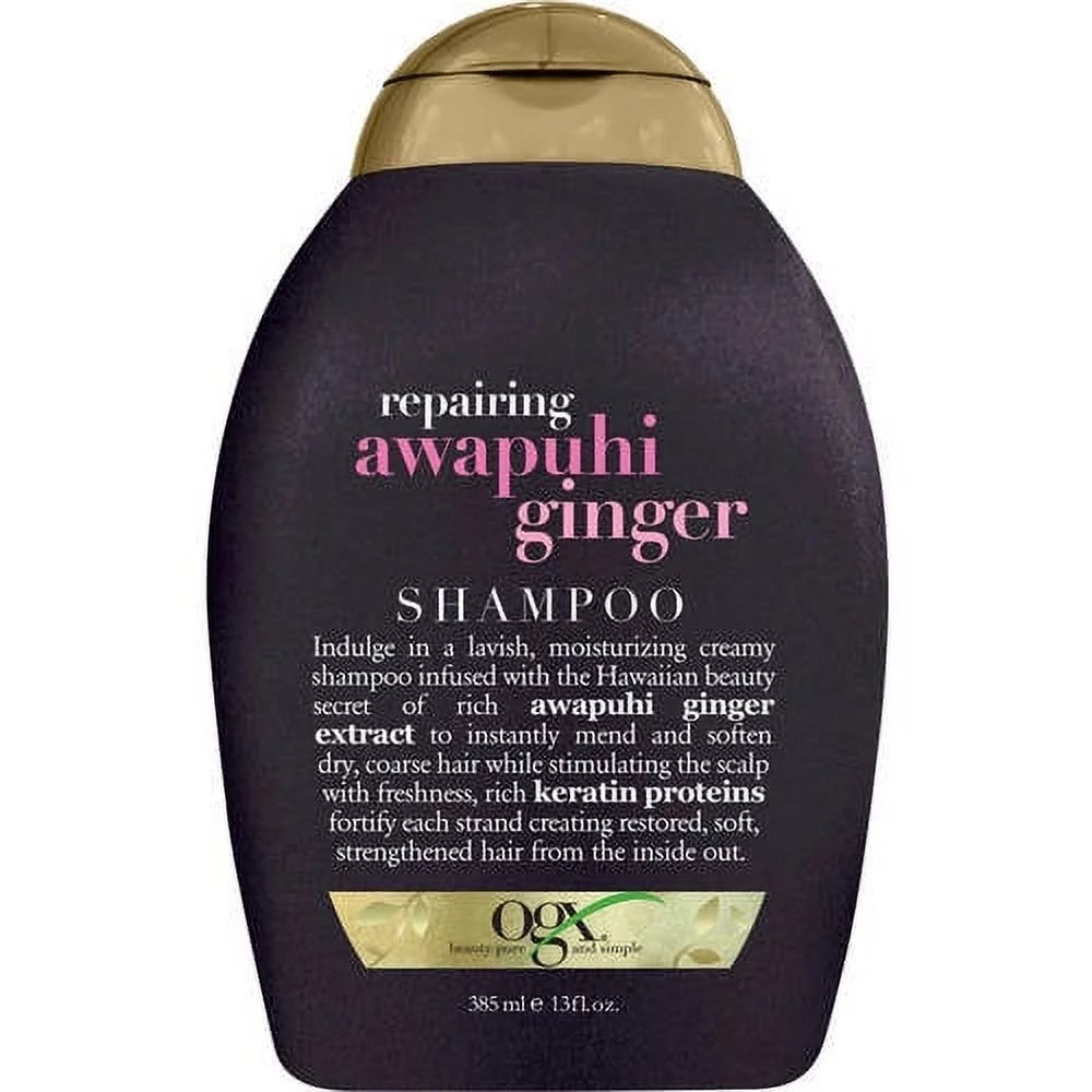 Picture of 385 ml OGX repairing Awapuhi Ginger shampoo International Germany product used for male/ female
