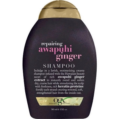 Picture of 385 ml OGX repairing Awapuhi Ginger shampoo International Germany product used for male/ female