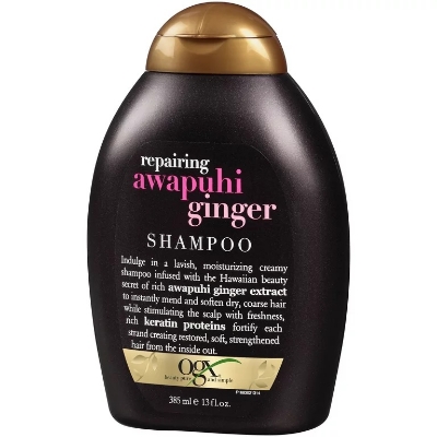 Picture of 385 ml OGX repairing Awapuhi Ginger shampoo International Germany product used for male/ female
