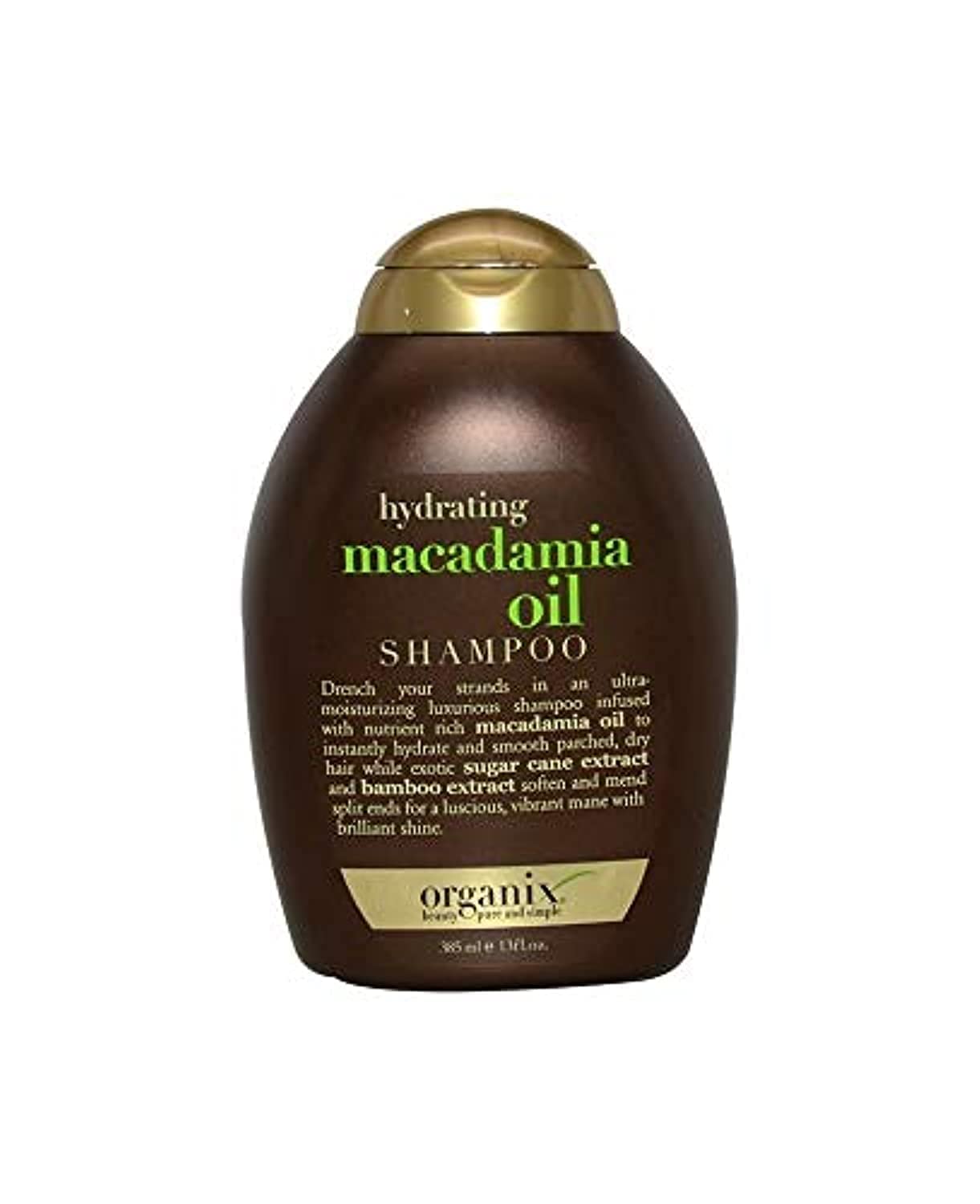 Picture of 385 ml OGX Hydrating macadamia oil shampoo International Germany product used for male/ female