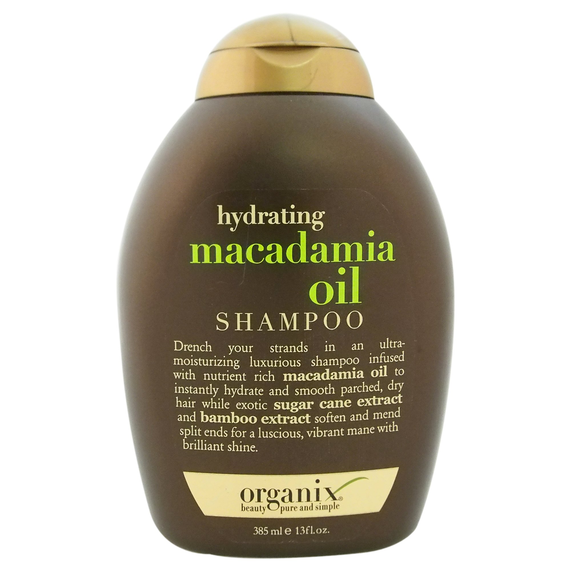 Picture of 385 ml OGX Hydrating macadamia oil shampoo International Germany product used for male/ female