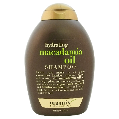 Picture of 385 ml OGX Hydrating macadamia oil shampoo International Germany product used for male/ female