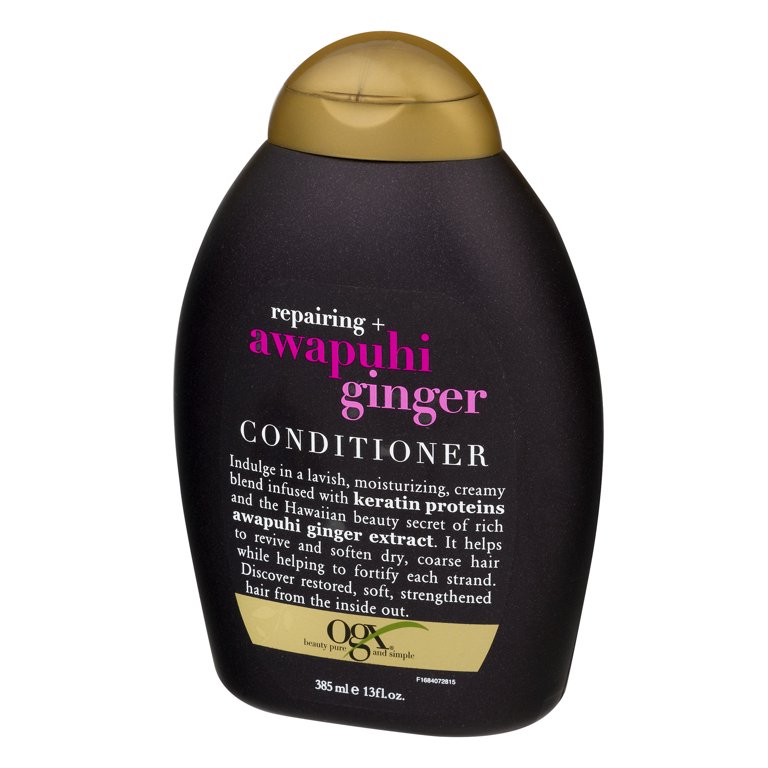 Picture of 385 ml OGX repairing + Awapuhi Ginger conditioner International Germany product used for male/ female