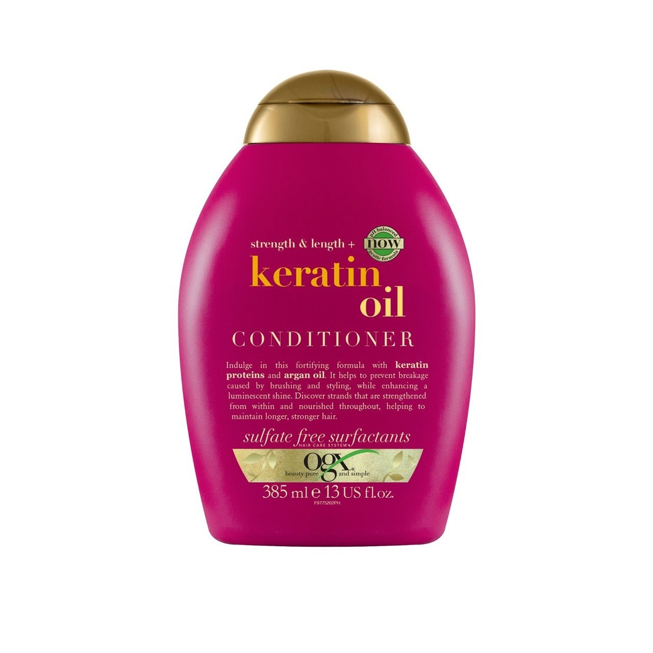 Picture of 385 ml OGX strength & lenth + keratin oil conditioner International Germany product used for male/ female
