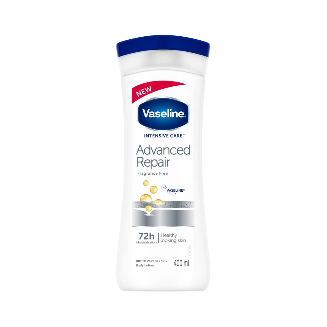 Picture of 400 ml Vaseline Advanced repair body lotion International South African Product used for male / female