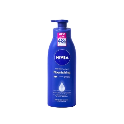 Picture of 400 ml Nivea Nourishing Body Lotion International Germany product used for male/ female