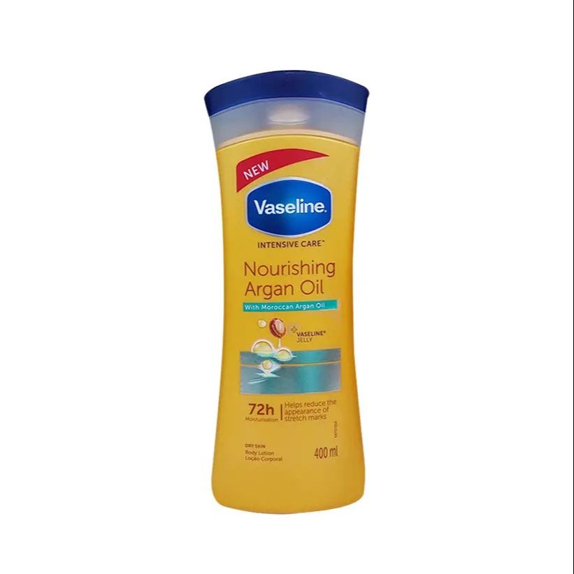 Picture of 400 ml Vaseline Nourishing Argan oil body lotion International South African Product used for male / female