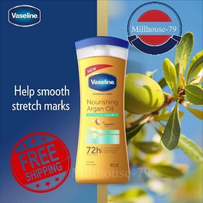 Picture of 400 ml Vaseline Nourishing Argan oil body lotion International South African Product used for male / female