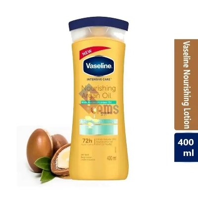 Picture of 400 ml Vaseline Nourishing Argan oil body lotion International South African Product used for male / female