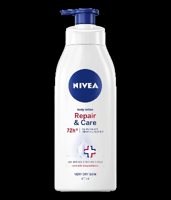 Picture of 400 ml Nivea Repair & Care Body Lotion International Germany product used for male/ female
