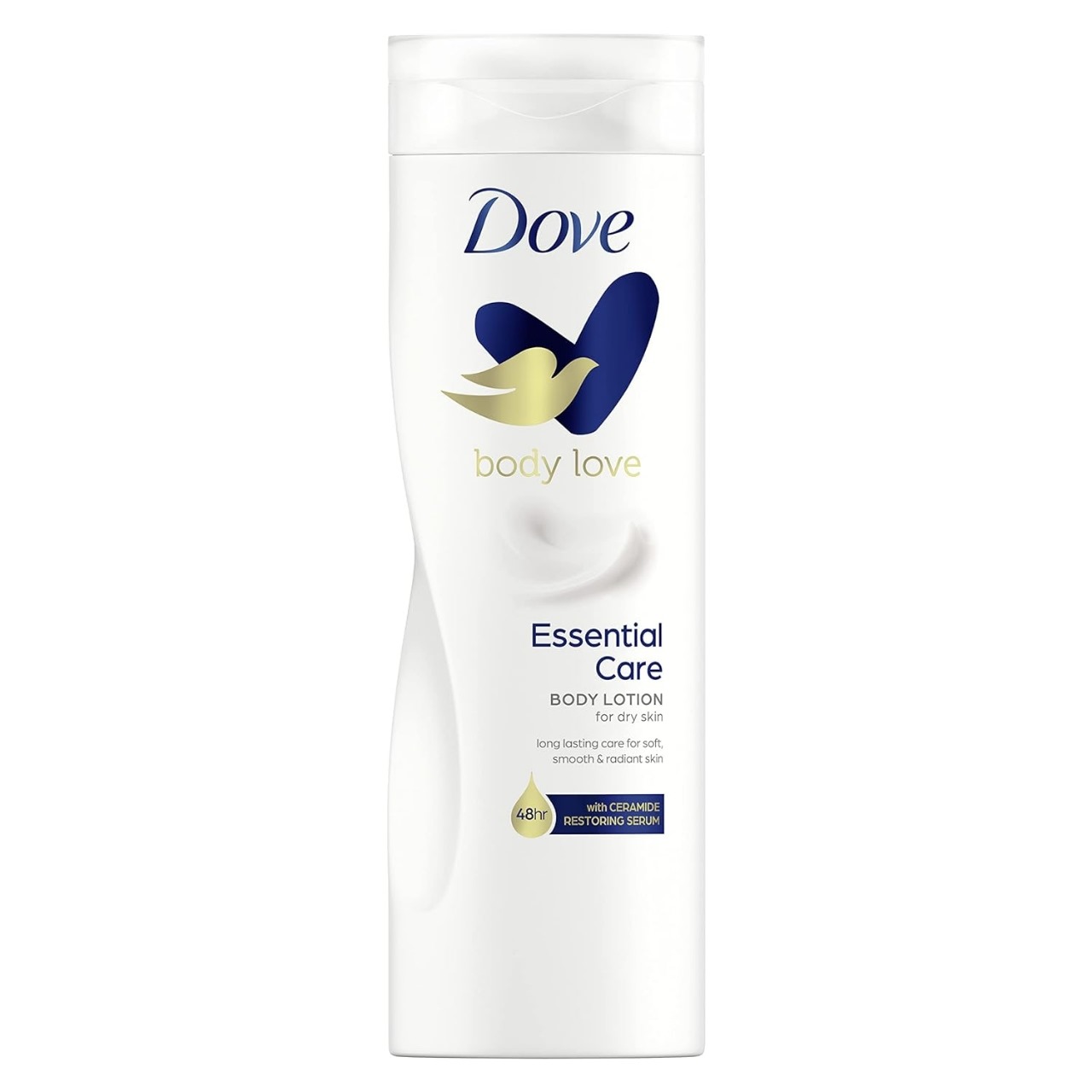 Picture of 400 ml Dove body love Essential care Body Lotion International UK product used for male/ female