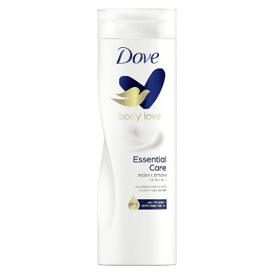 Picture of 400 ml Dove body love Essential care Body Lotion International UK product used for male/ female