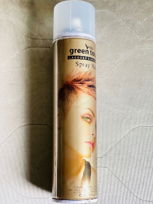 Picture of International UK product Hair care Green Touch hair spray used for male/female - 300 ml