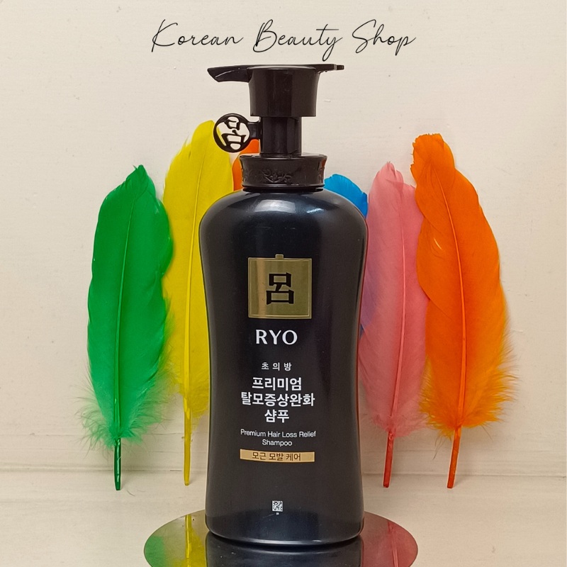 Picture of International Korean product Ryo Premium Hair Loss Relief Shampoo 400 ml used for male / female