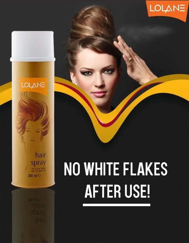 Picture of 350 ml LOLANE hair spray International Thailand product used for male female