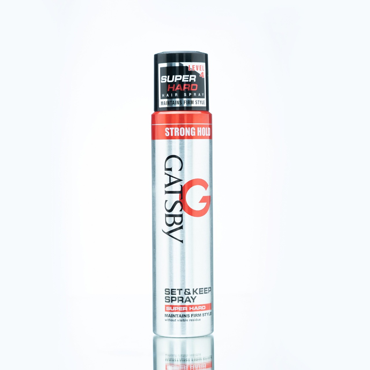 Picture of 250 ml Gatsby super hard level 4 hair spray International UAE product used for male female
